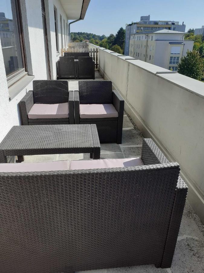 Pension Bergblick Unterhaching Exteriér fotografie